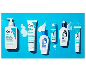 Win a CeraVe Acne-Prone Skin Products Bundle - Take Care of Your Skin