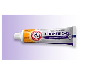 Discover the New Ultra-Smooth Formula of Arm & Hammer Toothpaste - Apply for a Free Chatterbox!