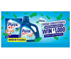 Enter to Win BIG with PUREX PAYDAY Sweepstakes