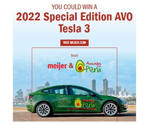 Enter for a Chance to Win a 2022 Special Edition Avo Tesla 3