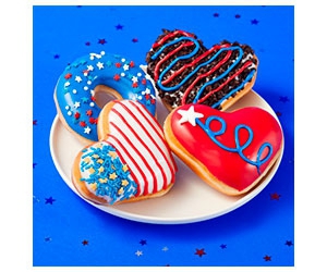 Celebrate Independence Day with a Free Krispy Kreme Donut!