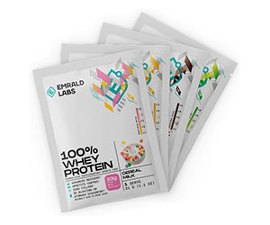 Speed Up Your Recovery with Free 100% Whey Protein x4 Packets from Emerald Labs