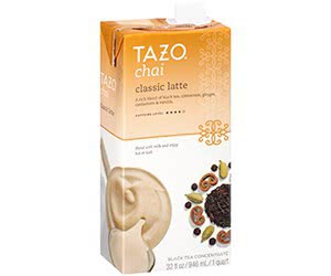 Get x2 Free Samples of Tazo Concentrate Tea - Shake, Pour, and Enjoy!