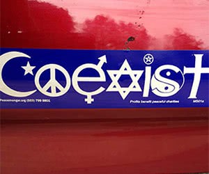 Spread the Message of Equality with a Free Coexist Bumper Sticker
