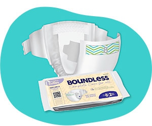 Experience Complete Care with a Free Boundless Size Youth Diaper Sample!