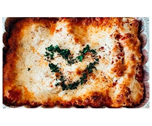 Get a Free Lasagna for the Whole Family from Lasagna Love