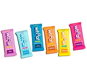 Whoa Dough Bar Sample - Indulge in a guilt-free sweet treat, perfect for protein snacks and kids' school snacks