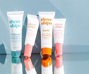 Get Your Free Three Ships Skincare Kit!