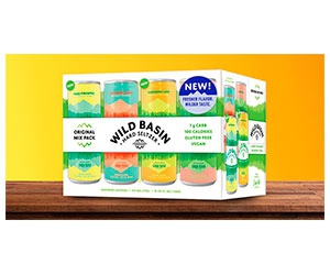 Free Wild Basin Hard Seltzer & Stickers