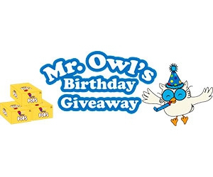 Free x100 Tootsie Pops from Mr. Owl's