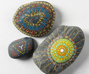 Get Free Mandala Painted Rocks at Michaels: Perfect for Garden and Home Decor
