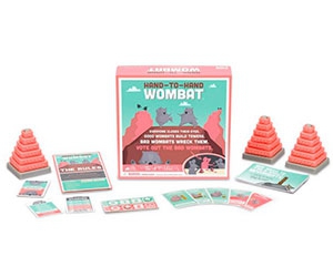 Host an Epic Game Night with Free x2 Hand-To-Hand Wombat Games from Exploding Kittens