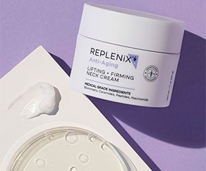 Get a Free Lifting + Firming Neck Cream from Replenix