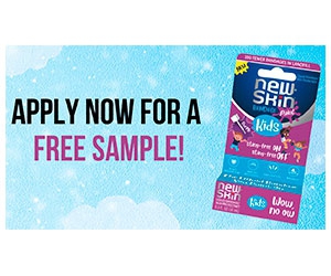 New Skin Kids Liquid Bandage Paint: Get a Free Sample today!