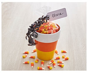 Free Candy Corn Claypot Craft Kit