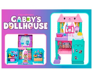 Get a Free Gabby's Dollhouse Closet and Kitchen TryaBox
