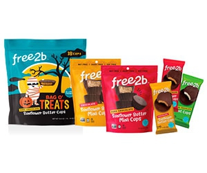 Host a Free2b's Allergy-Friendly Halloween Party and Receive a Party Pack worth $250+