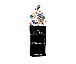 Recycle Coffee Pods with a Free Nespresso Recycling Bag