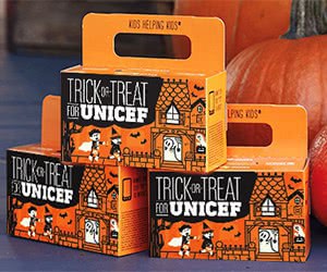 Get a Free Trick-or-Treat for UNICEF Box and Help Kids in Need