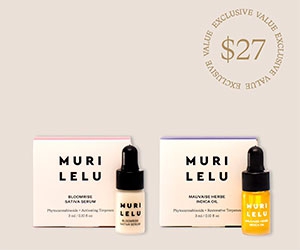 Free Muri Lelo Flower Ritual Serum & Body Oil: Achieve Flawless Days and Restorative Nights