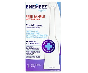 Free Enemeez Mini Enema 1 Count Sample