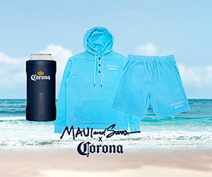 Win Corona Hoodie, Shorts, and Beverage Holder