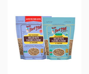 Free Old Fashioned Rolled Oats from Bob's Red Mills