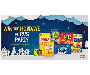 Experience a Delicious Holiday Season with CVS and NABISCO! Win a Bundle of Tasty Cookies, Crackers, and Candy!
