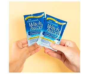Get a Free Witch Hazel Cleansing Cloth - Limited Time Offer
