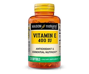 Boost Your Health with a Free Mason Natural Vitamin E 400 IU Sample Bottle