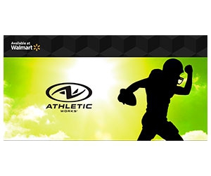 Upgrade Your Football Training with Athletic Works - Free Tackle Wheel, Throw Training Net, and More