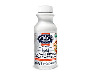 Claim Your FREE Bottle of Organic Liquid Vegan Pizza Mozzarella - Limited Time Offer!