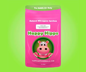 Try Happy Hippo Kratom for Free!