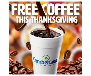 Cumberland Farms Thanksgiving Special: Enjoy a Free Coffee on Us!