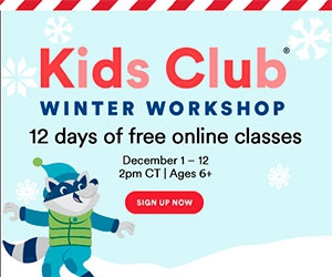 Join the Festive Fun with Free 12 Days of Winter Kids Craft Classes at Michaels - Book Your Spot Today!