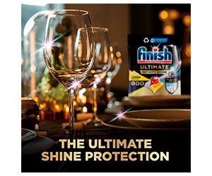 Get a Free Box of Finish Dishwasher Cleaning Capsules