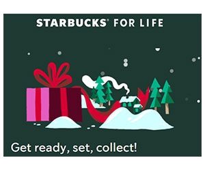 Win Coffee and Desserts from Starbucks + Starbucks for Life