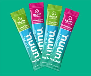 Free Nuun Instant Drink Sachets: Lemon Lime and Watermelon Flavors