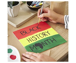 Celebrate Black History Month with a Free Black Heritage Art Craft Kit