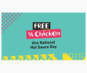 Get a Free 1/4 Chicken at Nando's on January 22 - Celebrate National Hot Sauce Day!