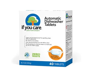 Get a Free Sample Box of Automatic Dishwasher Tablets + Firelighters from If You Care