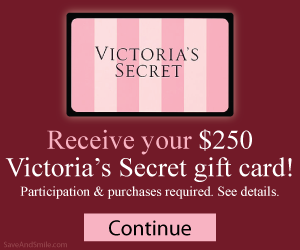 Get a Free $250 Victoria's Secret Gift Card