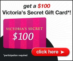 Win a $100 Victoria's Secret Gift Card for Valentine's Day!