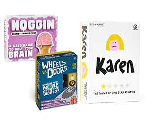 Night of Laughter and Entertainment with Format Games: Free Karen, Wheels vs. Doors, and Noggin Games Offer