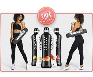 Claim Your Free Case of GLOW Sparkling Energy Drinks