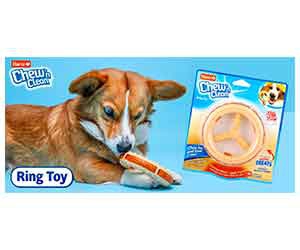 Get a Free Chew 'n Clean Ring Dog Toy from Hartz