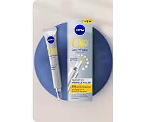 Free Nivea Q10 Targeted Wrinkle Filler Serum