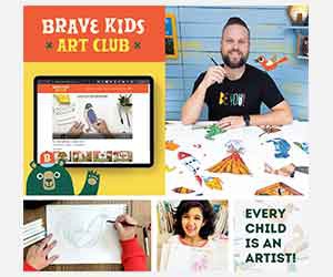 Enter for a Chance to Win a Brave Kids Art Club Prize Pack