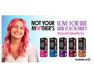 Get Your Free Not Your Mother's Love For Hue Color Cream and Tote Bag