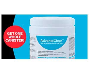 Get a Free Sample of AdvantaClear Surface Disinfectant - Designed for Dental Professionals!